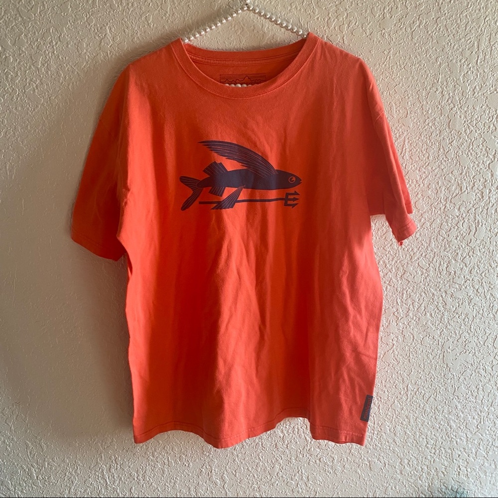 Men’s Patagonia Organic Cotton Flying fish tee XL